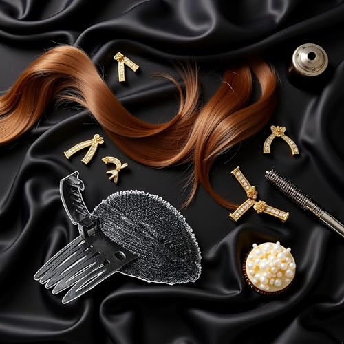 Set de Pinzas Voluminizadoras para Cabello con Almohadilla Negra, Modelo DO529 Marca Dwuww miniatura 6