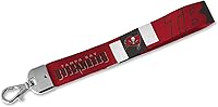 Vista 21 de Rico Industries NFL Football Correa Estándar de Muñeca Llavero, Linda Correa de Muñeca para Llaves de Coche, Distintivo de ID, Tarjeta, Billetera