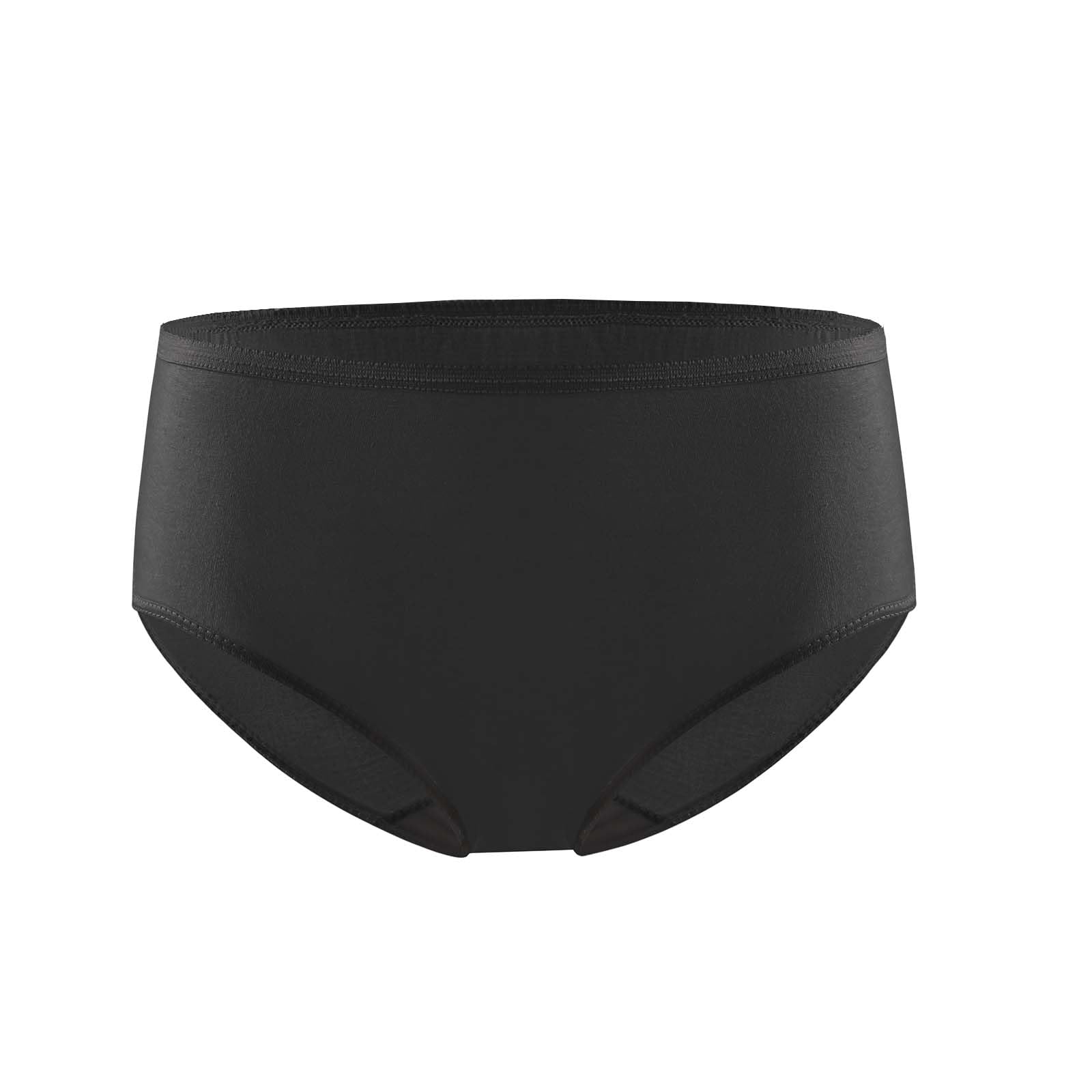 STARLY Women's Disposable Pure Cotton Underwear Travel Panties High Cut Granny Briefs White/Macarons/Black (10pcs)