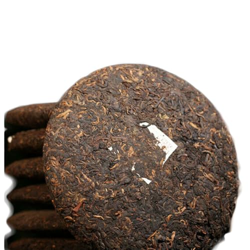 Thé Pu Erh mûr traditionnel Yunnan Ruyi Qizi, voyage sensoriel unique à travers 7 galettes noires