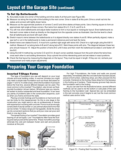 Build Your Own Garage Manual: More Than 175 Plans: Step-By-Step Instructions (Creative Homeowner) Techniques, Tips, Diagrams, and More for DIY Building, plus a Catalog of Available Plans - Image 6