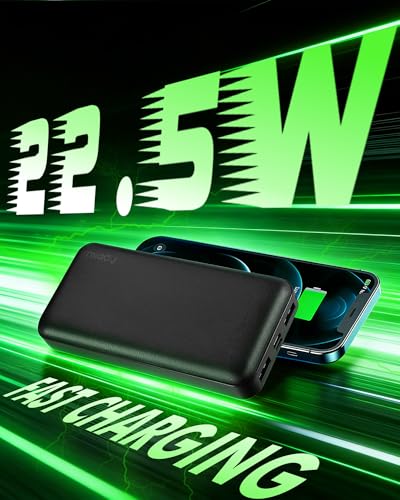 Miady 2-Pack Portable Charger PD 22.5W Power Bank 20000mAh Battery Pack - Image 4
