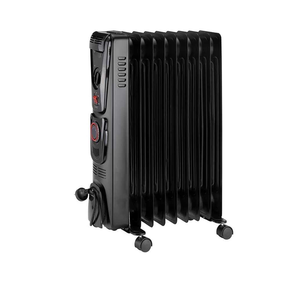 Arlec 2000W 9 Fin Oil Heater with Adjustable Thermostat and 24 hr Timer -  OCH209TBK: Heating: Amazon.com.au