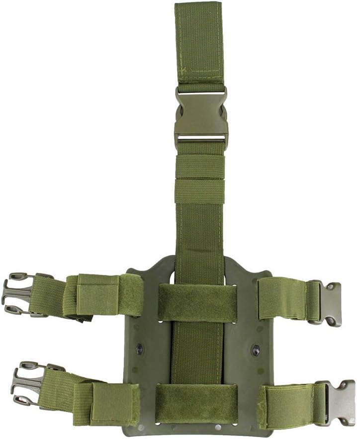 Tactical Drop Leg Holster Platform Holster Polymer Holster Panel Adapter Adapter Accessori per Pistola (3 Colori opzionali)