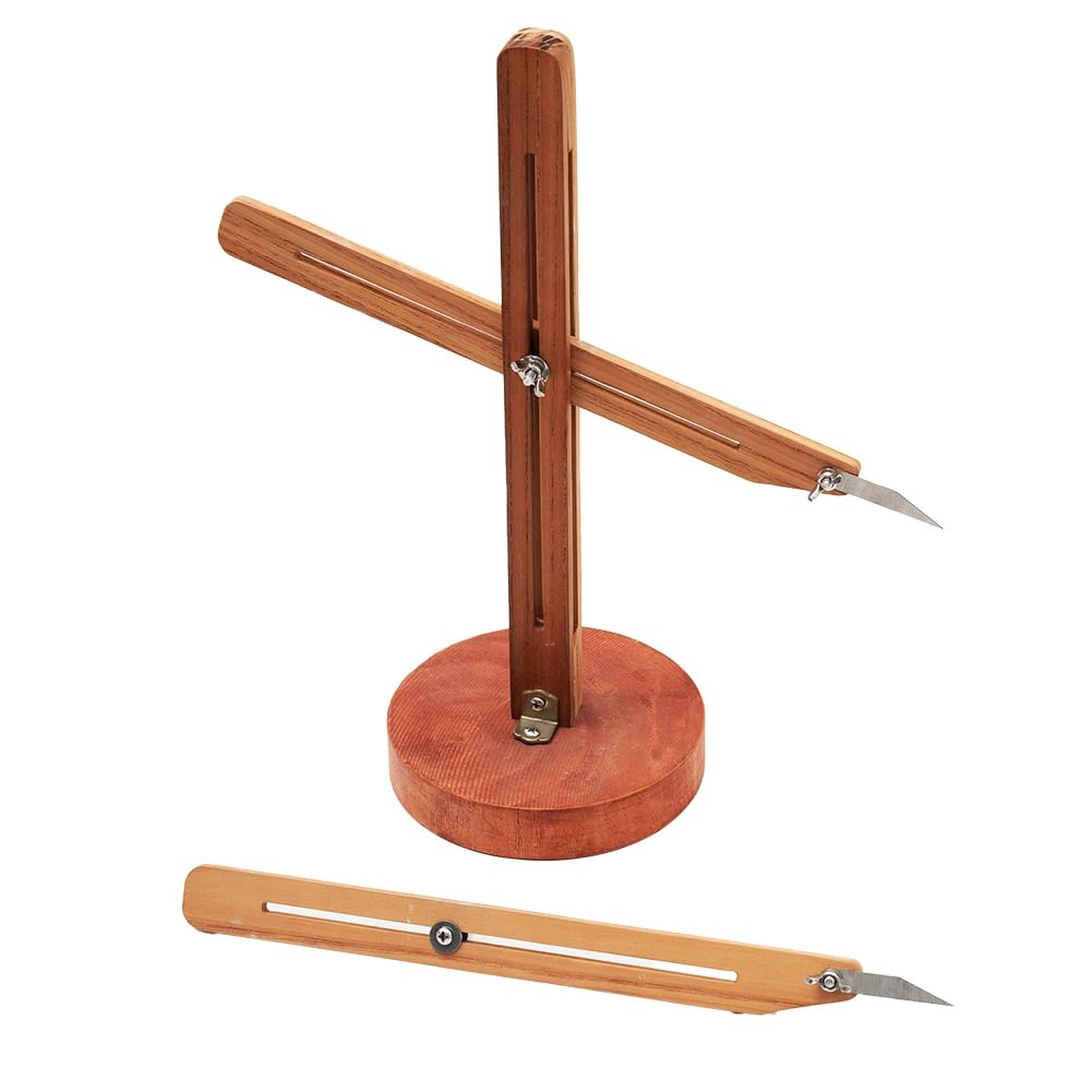 BOFRHME Pottery Throwing Gauge, Pottery Throwing Stick for Measuring Height & Width, Clay Craft Measuring Gauge Ceramics Tool