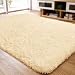 ACTCUT Super Soft Solid Carpet/Floor Rug/Living Room Carpet/Area Rug Size: 2.5 Feet X 5 Feet (Yellow)