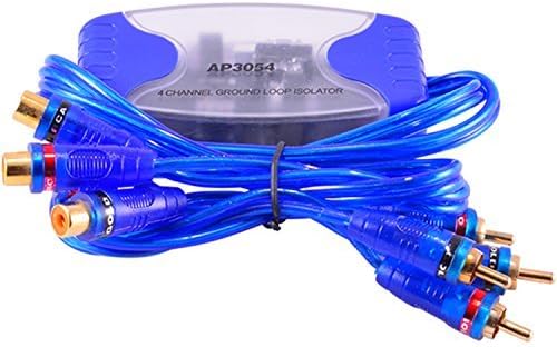 JacobsParts AP3054 50W 4-Channel RCA Stereo Ground Loop Isolator