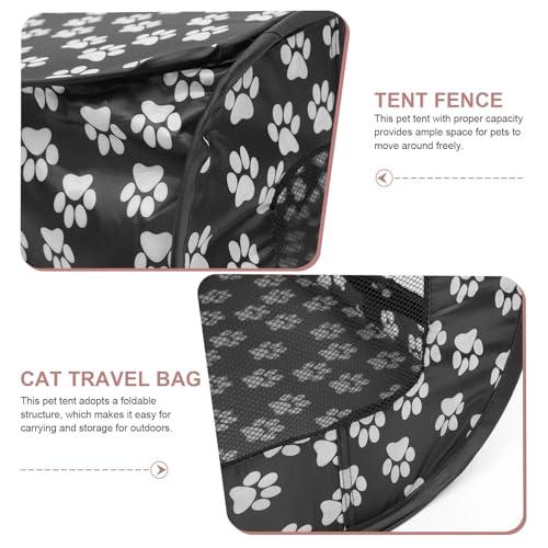 Tente pliable pour animaux de camping aire sécurisée en tissu oxford pour chat intérieur - 8
