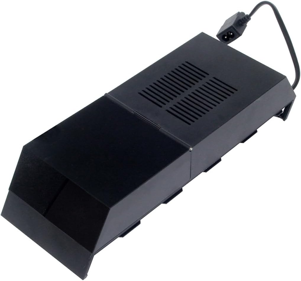 Balacoo Hard Drive Enclosure for 3.5 Storage Compatible with PlayStation 4 Black with Flip-Open Lid for Gamers