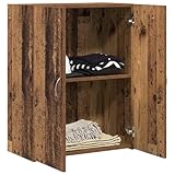 Ce cabinet de bureau allie fonctionnalité et charme rustique, parfait pour ceux qui veulent organiser leur espace. Avec sa finition en bois ancien, il s'intègre bien dans votre ambiance à la maison ou au bureau, ajoutant une note de beauté naturelle tout en répondant à vos besoins de rangement.