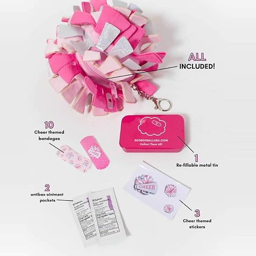 Miniatura 11 de BOO BOO BALL Kit de ayuda de béisbol Kit de primeros auxilios incluye llavero Pequeños primeros auxilios Kit de primeros auxilios para niños