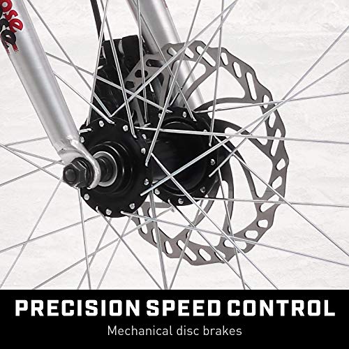 Mongoose Malus Mens and Women Fat Tire Mountain Bike,