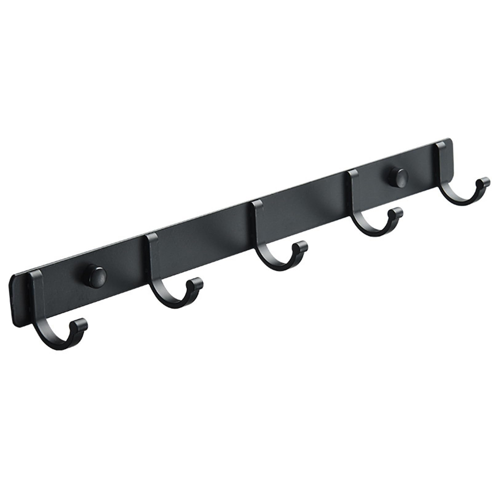 Towel Rail Wall Mounted Hooks Bathroom Coat Door Hanging Rack Kitchen for Bathroom