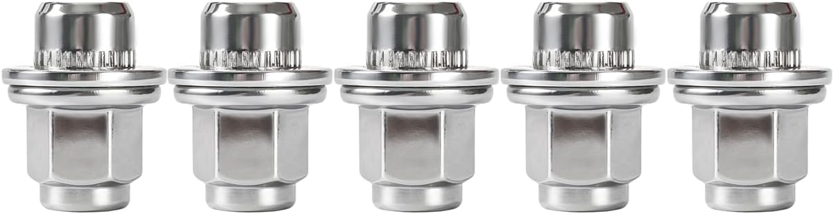 5PCS M12x1.5 Chrome Wheel Lug Nut,19mm Hex image 4