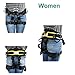 X XBEN Climbing Harness Professional Rock Climbing Harness,Rappelling Safety Harness - Work Safety Belt (Black 2)
