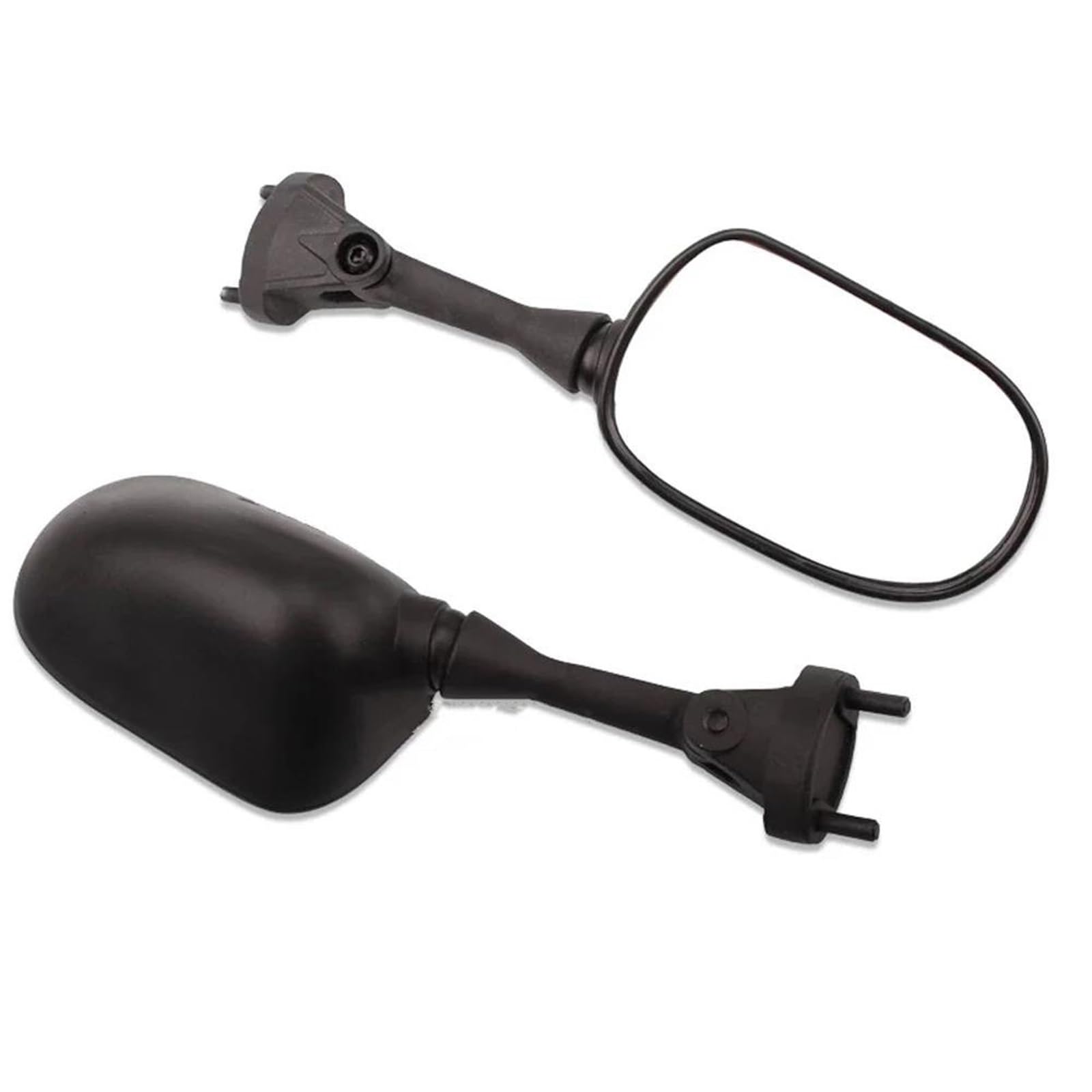 Espejos retrovisores laterales de cristal compatibles con Kawasaki Ninja ZX-6R