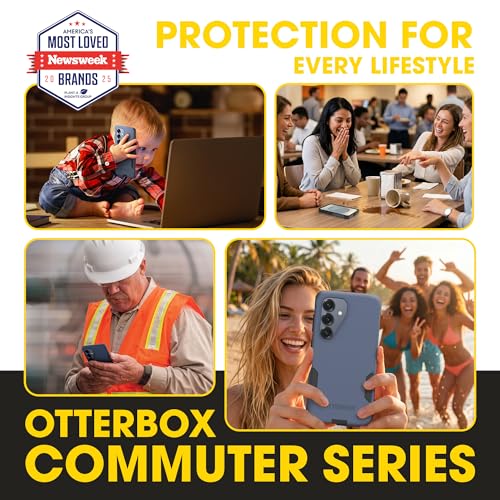 Image of OtterBox Samsung Galaxy S26 - Commuter Series Magnetic Case - Coronet Night | 3X Military Drop Protection - Dual-Layer Design - Magnetic Fast Charge - Raised Edges - Port Covers