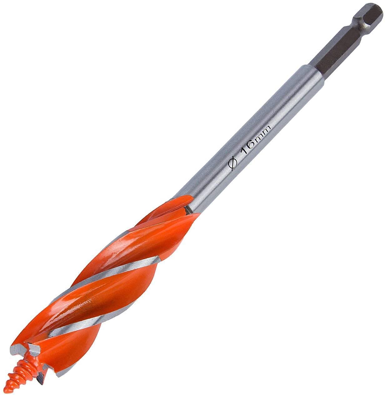 FOUR SLOT Auger Wood Drill Bit For Woodworking, Soft Metal, Plastics etc (25MM) (B0BNZ8KQFL) Amazon Price History, Amazon Price Tracker