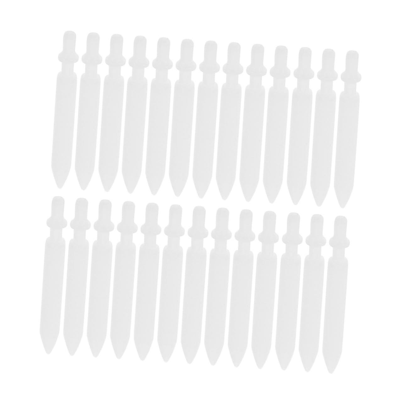 SEWACC Paint Pen Tips 0.7mm Replacement Nibs 24pcs Set Nylon for Oil-Based Markers Smooth and Writing