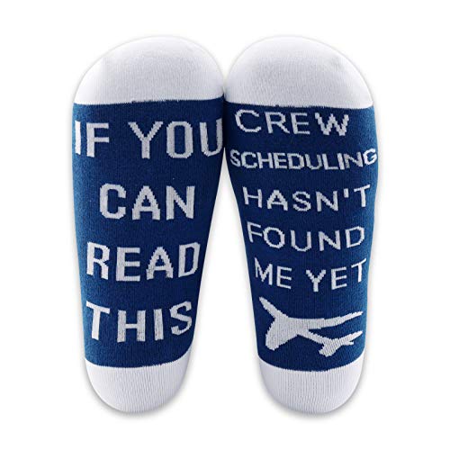 MBMSO Pilot Gifts Airplane Socks Aviation Gifts Airplane Themed Gifts Crew Scheduling Premium Dress Socks