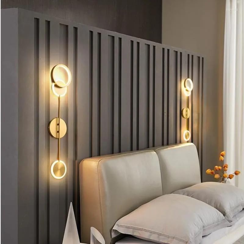 Image of Modern Decorative 3-Color LED Warm White, Natural White & Cool White LED Ring Design Wall Lamp Sconce for Living Room, Bedroom, Hallway, Hotel, Staircase, Drawing Room, Restaurant,& Home Decor