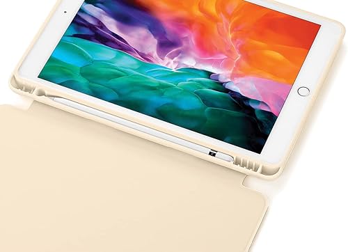 Miniatura 4 de SIWENGDE Funda compatible con Apple iPad 9.7 2018 iPad 6 generacióniPad de 5 generación 2017 con soporte para lápices, funda protectora delgada y