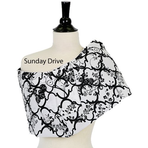Buy Peanut Shell Sunday Drive Stretch Cotton Baby Sling, Black/White