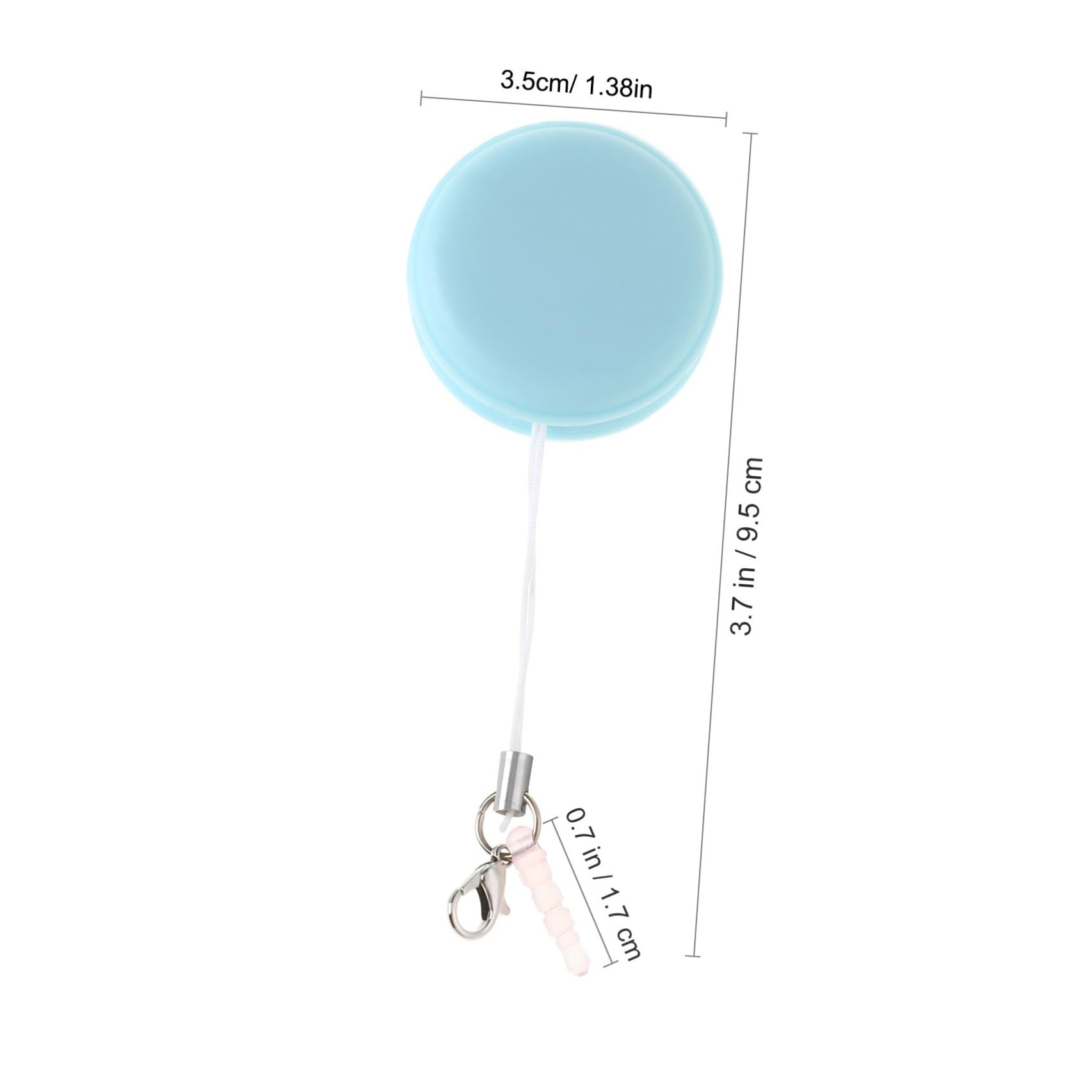 Nettoyeur D'écran Macaron 4 Pièces Silicone PP avec Lanière