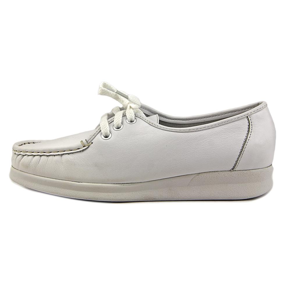 Women's Nurse Mates ANNIE LO Moccasins WHITE 6 N