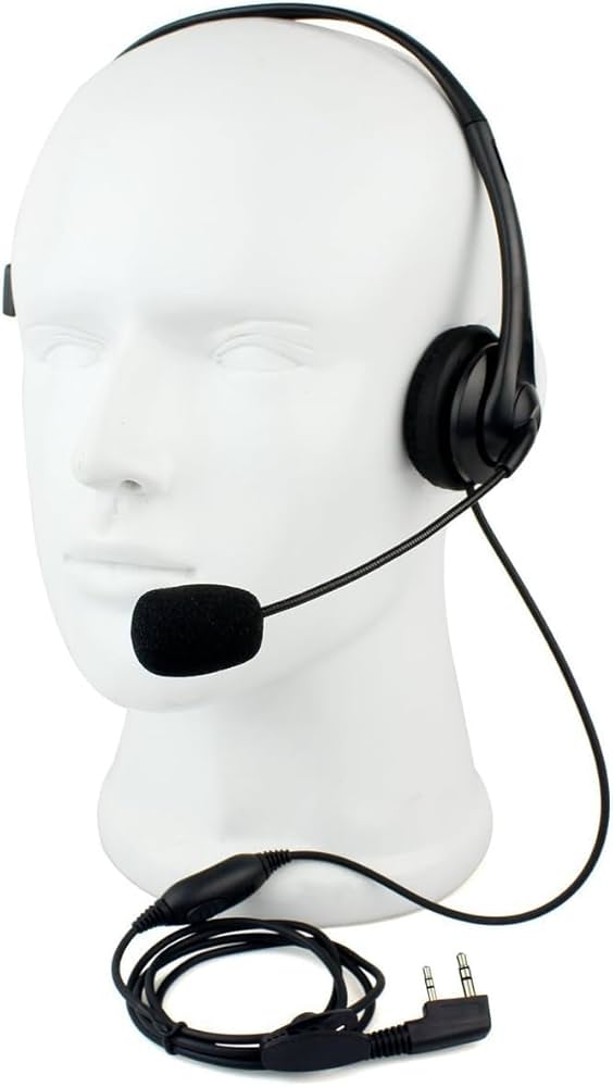 Amazon | ORetevis トランシーバー用マイクフォン ヘッドフォン
