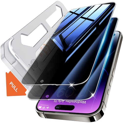 Tentoki Protector Pantalla Privacidad iPhone 14 Pro 6,1"