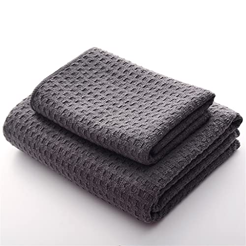 Serviette de bain absorbante gaufrée et douce pour la peau - 5