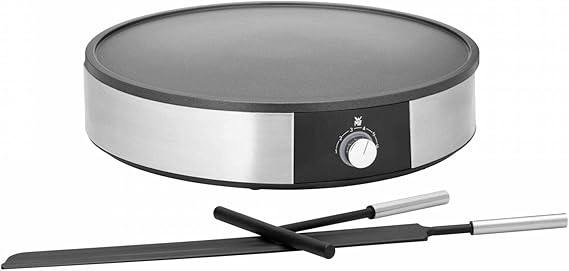 WMF Lono Crepes Maker (1600 W, Ø 33 cm, creperie with turner and dough ...