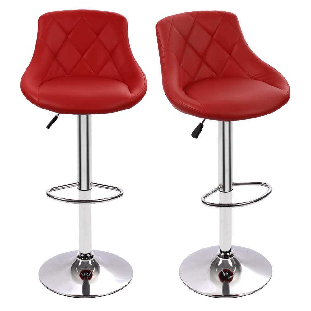 Dkeli Counter Height Swivel Bar Stools Set of 2