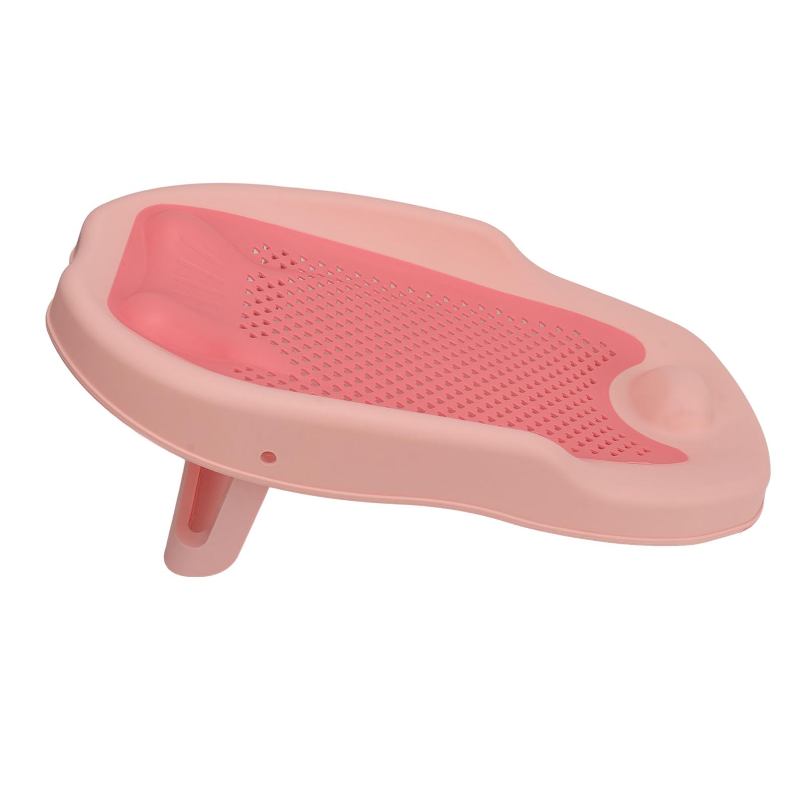 Supporto per Bagnetto, Supporto per Vasca da Bagno Pieghevole in Plastica Antiscivolo per Bagno per Neonati (PINK)