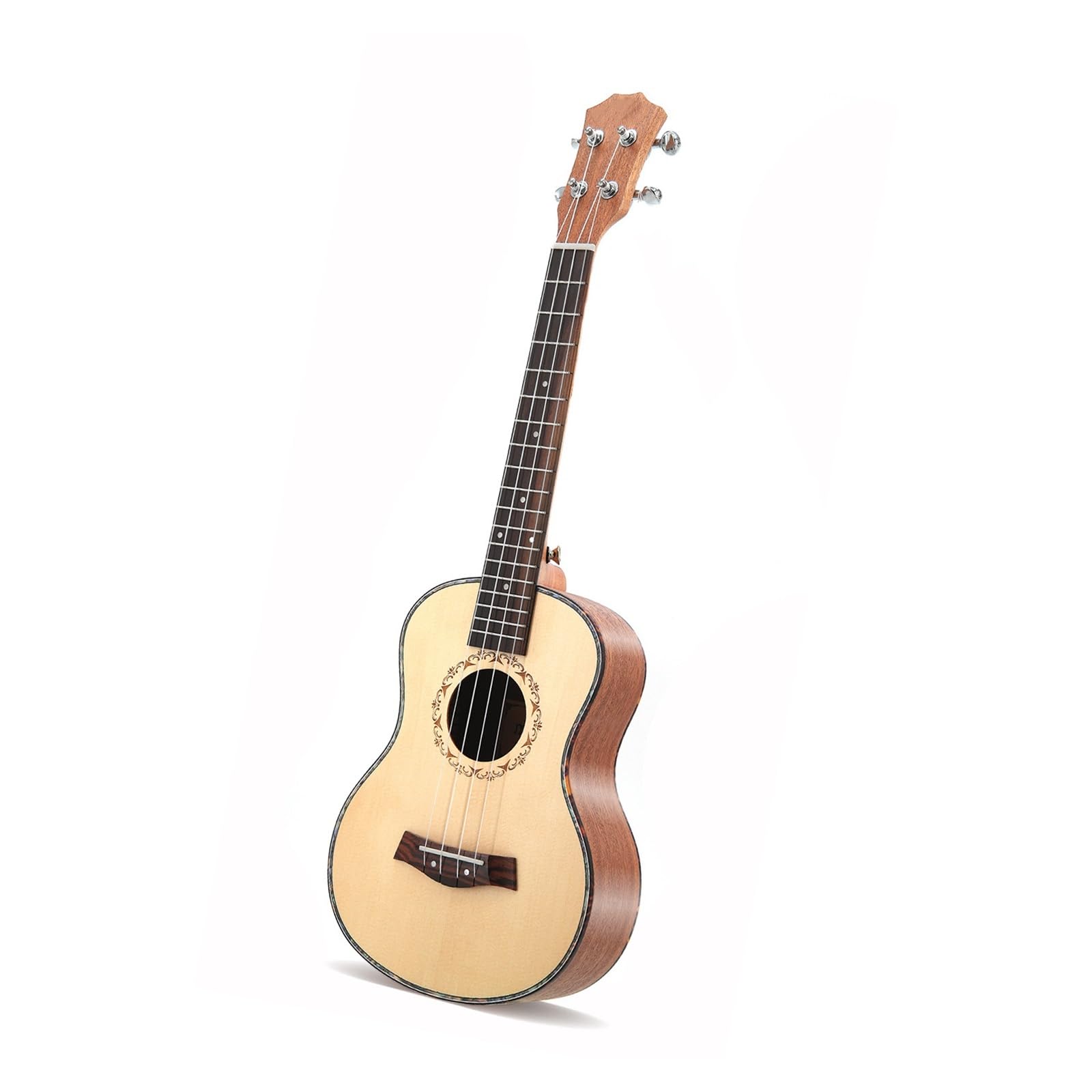 Ukulele In Abete Rosso E Mogano Da 26 Pollici Adatto Per Prestazioni Professionali Ukulele