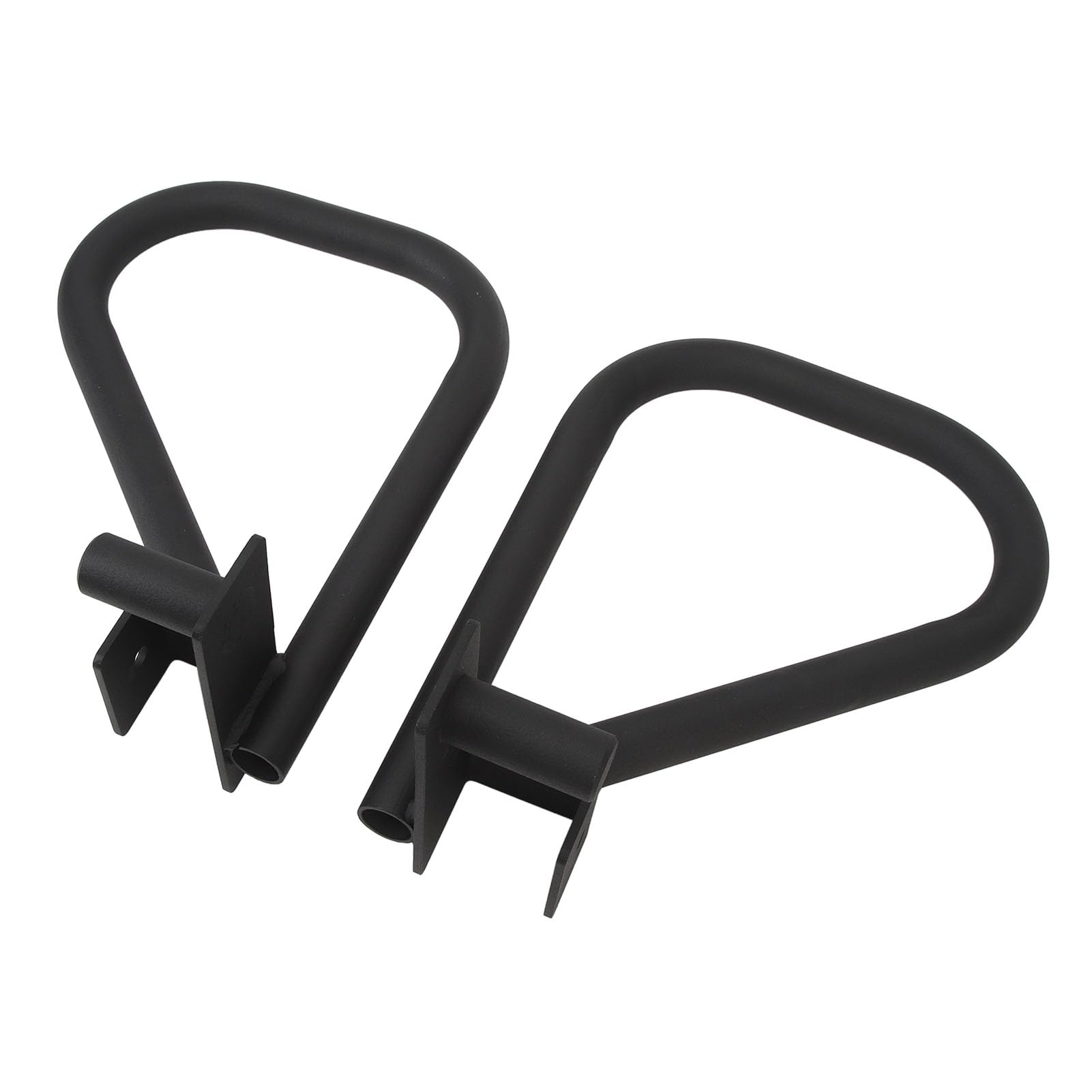 Leapiture Fitness Dip Bar Attachments Push Up Handles Muti Grip Handles Squat Rack Dip Bar Attachment Adjustable for Strength Training