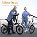 Bicicleta eléctrica ADO A20 250W Mujeres Hombres Bicicleta eléctrica Plegable/Bicicleta eléctrica de...