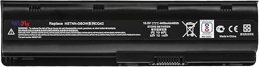WeFly 593553-001 593554-001 MU06 MU09 Extended Laptop Battery for HP Pavilion G6 G7 G62 G72 G4 / 2000 Notebook PC / DV6 DV7 DM4 / Compaq Presario…