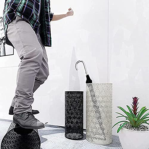 Support de rangement créatif haut de gamme en métal noir - 6