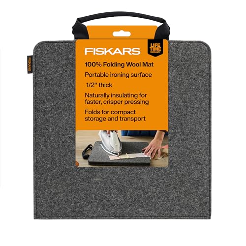 Fiskars 14" x 28" Folding Wool Pressing Mat, Portable Ironing Surface - image 1