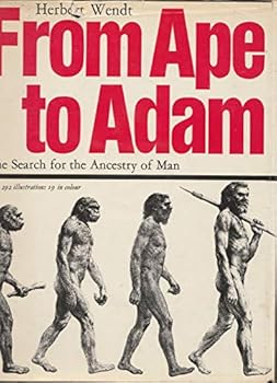 Hardcover FROM APE TO ADAM; THE FIRST MILLION YEARS OF MAN. Book
