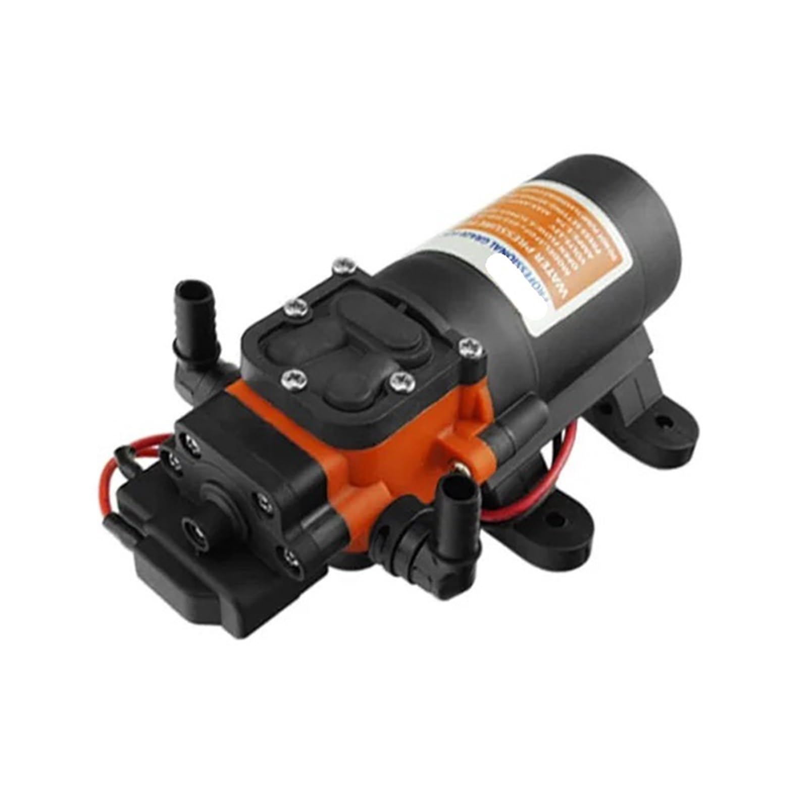 CUDTAPI Marine Water Pump Diaphragm Self Priming Boat Accessories Showers Toilets Transfer Motor For RV Caravan(Onecolor)