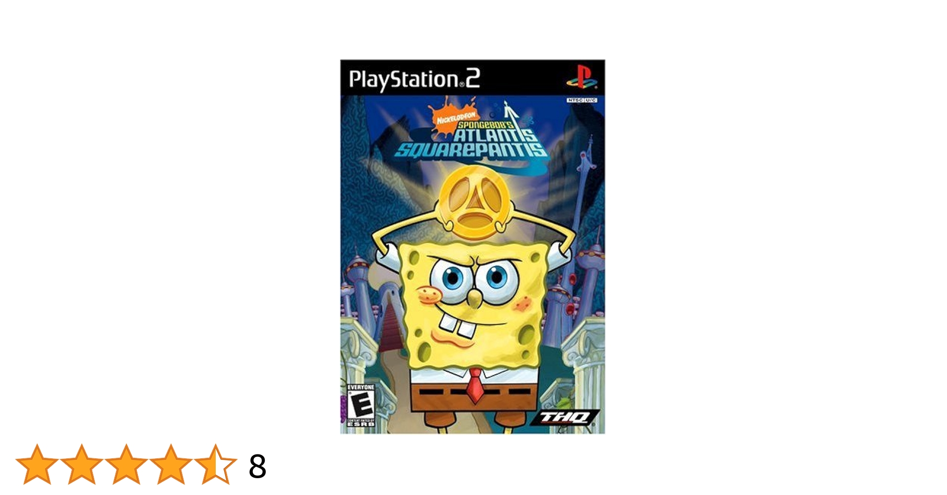 PlayStation2 - PS2★SPONGEBOB ATLANTIS SQUAREPANTIS 海外版 Amazon.com: Spongebob Squarepants: Atlantis Squarepantis