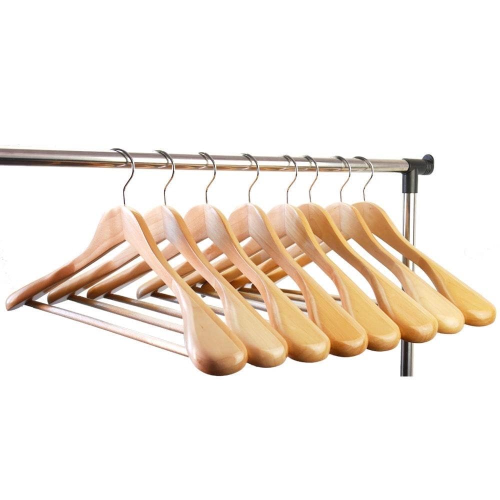 See full amazon price history chart for Ginoya Brothers Wide Shoulder Wooden Hangers, Suit Hangers with Non Slip Pants Bar, Smooth Finish 360° Swivel Hook Solid Wood Coat Hangers for Dress, Jacket, Heavy Clothes Hanger. (8) Ginoya Brothers Wide Shoulder Wooden Hangers, Suit Hangers with Non Slip Pants Bar, Smooth Finish 360° Swivel Hook Solid Wood Coat Hangers for Dress, Jacket, Heavy Clothes Hanger. (8) (B0BZPKZT5D) Amazon Price History, Amazon Price Tracker