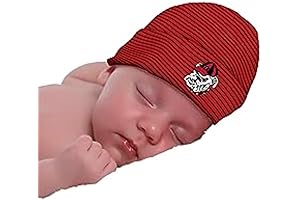 Striped Baby Hat for Baby Boys and Girls - Softly Knitted Infant Baby Beanie