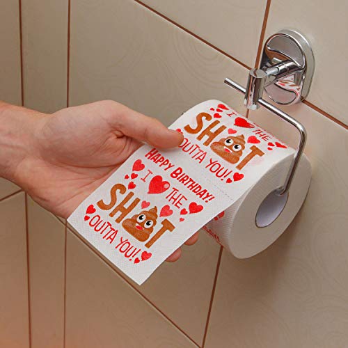 Husband Birthday Gifts By Aliza | Large Funny Gag Toilet Paper Roll – Excellent Gift For Wife Husband Boyfriend Girlfriend Friend Sister Brother Dad Mom -- The Perfect Decoration For Your Party #TOP1