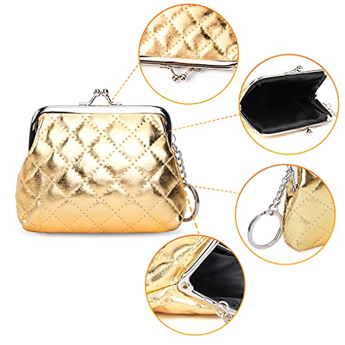 Image of Oyachic Canvas Coin Purse (Black coin pouch)