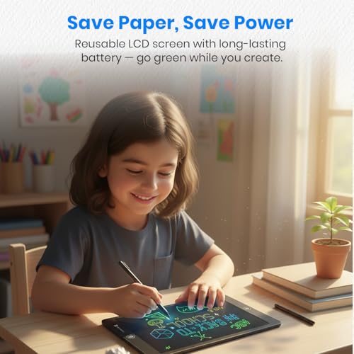 Portronics RuffPad 16 Lite 16-Inch Multicolor LCD Writing Pad - Image 3