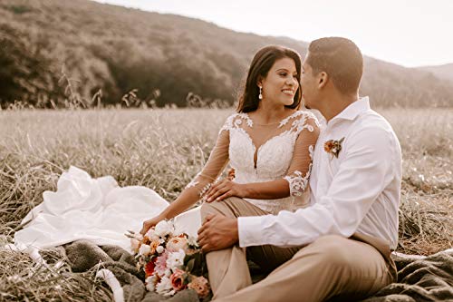 SWEETV Cubic Zirconia Teardrop Wedding Bridal Earrings for Women,Bridesmaids,Brides - Crystal Rhinestones Dangle Earrings Jewelry4